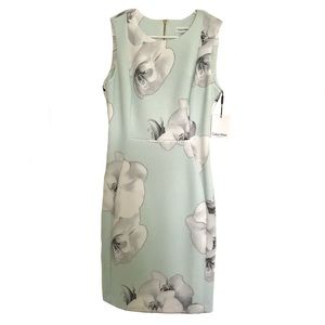NWT Calvin Klein Dress | Calvin Klein Pencil Dress| Size: 8| Sleeveless